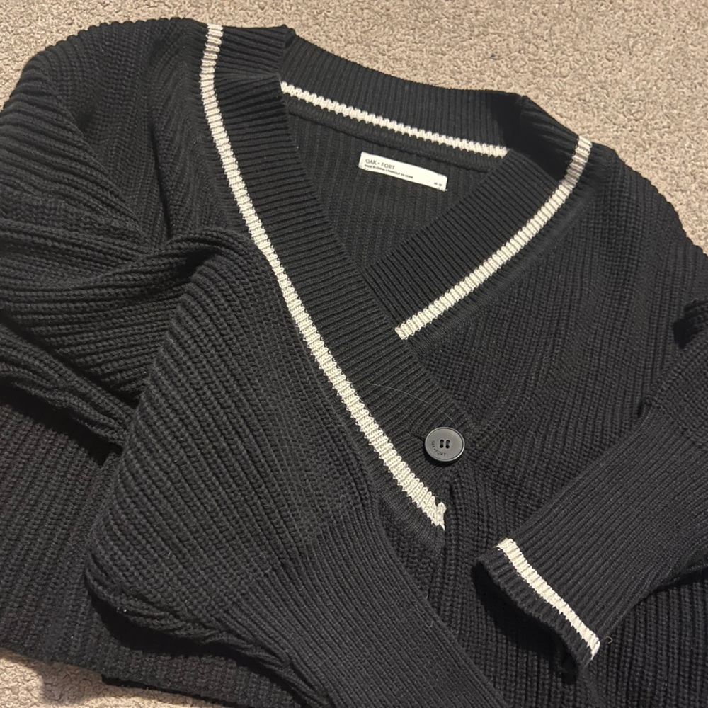 Oak+Fort cropped cardigan